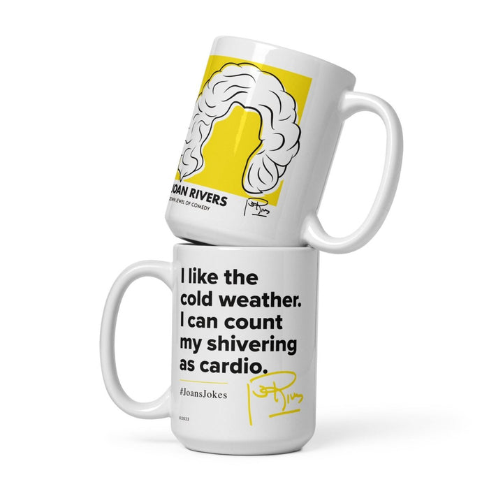 Joan Rivers | White glossy mug