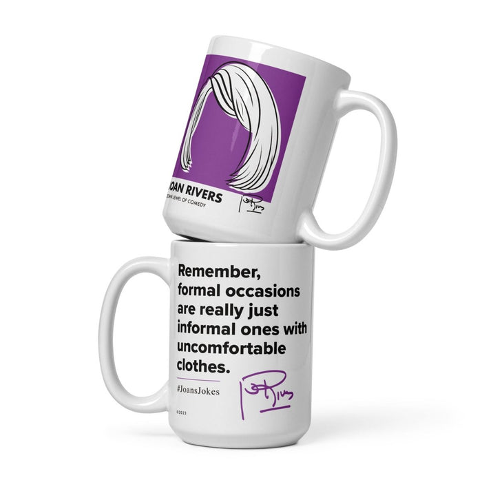 Joan Rivers | White glossy mug