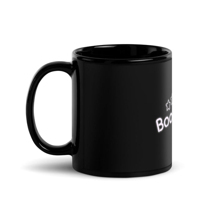 Morgan's Pop Talks | 5 Star Boop Boop | Black Glossy Mug