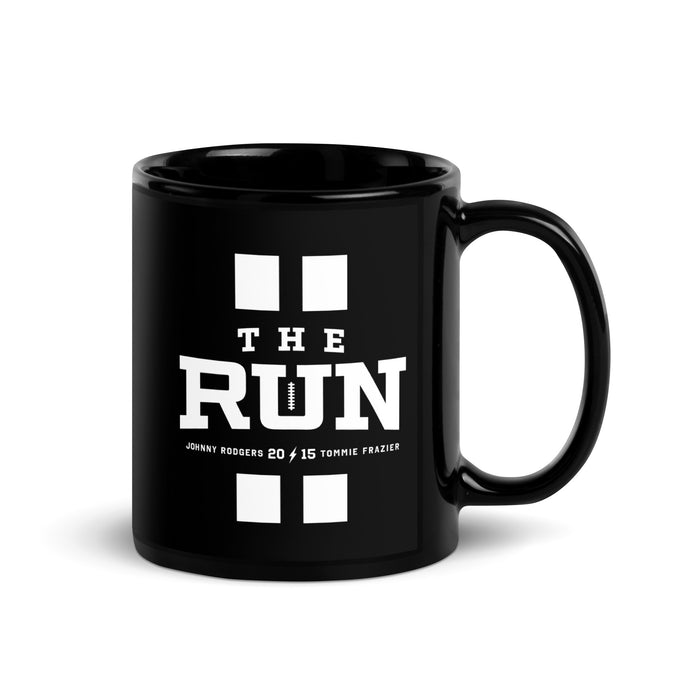 The Run | Black Glossy Mug