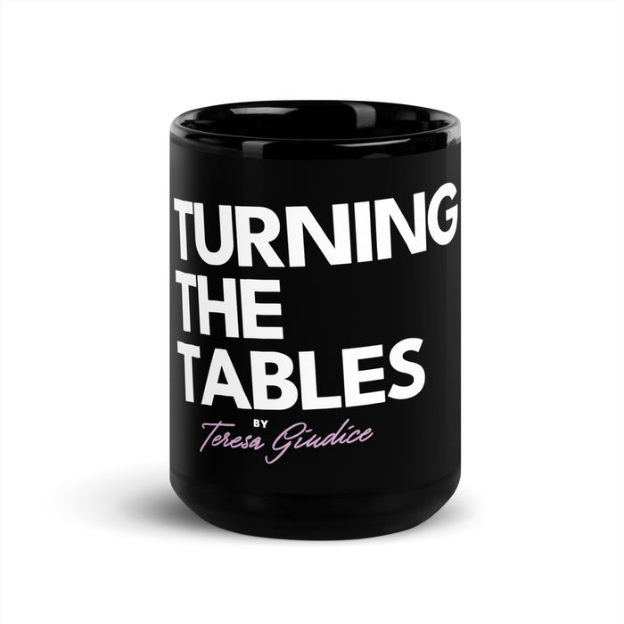 Turning The Tables | Black Glossy Mug