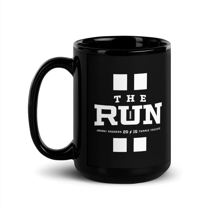 The Run | Black Glossy Mug