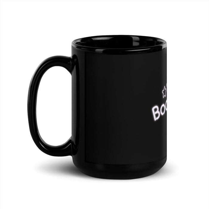 Morgan's Pop Talks | 5 Star Boop Boop | Black Glossy Mug