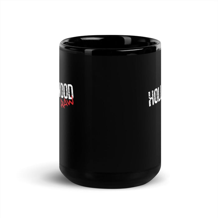 Hollywood Raw | Black Glossy Mug