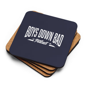 Boys Down Bad | Cork-back Coaster