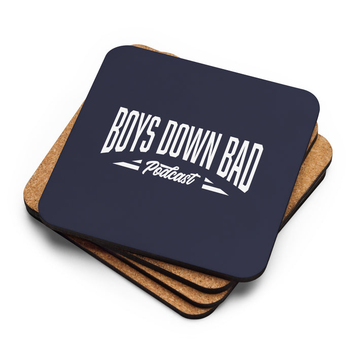 Boys Down Bad | Cork-back Coaster