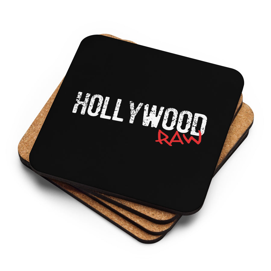 Hollywood Raw | Cork-Back Coaster