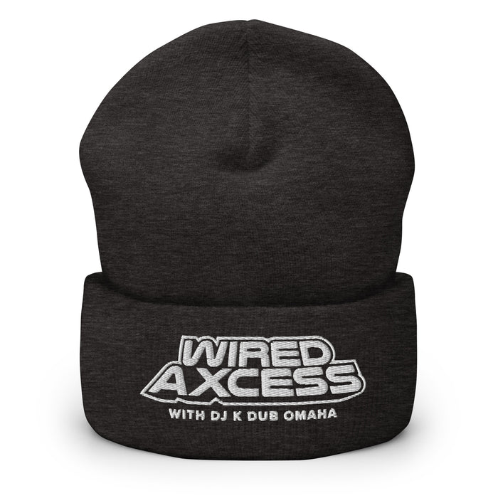 Wired Axcess | Dark Cuffed Beanie