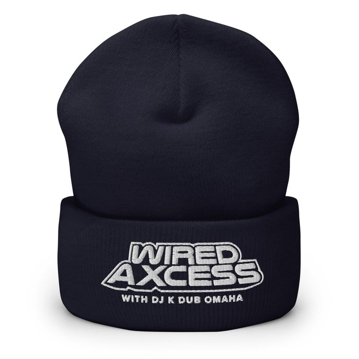 Wired Axcess | Dark Cuffed Beanie