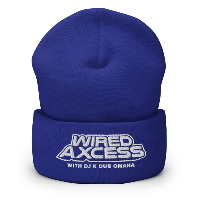 Wired Axcess | Dark Cuffed Beanie