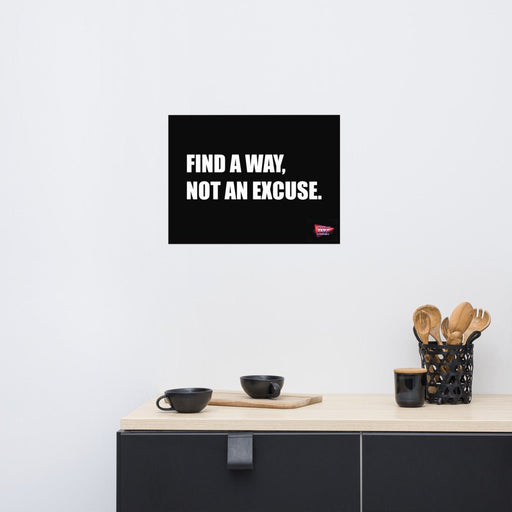 Find A Way Meathead Test Kitchen Poster - Hurrdat Media