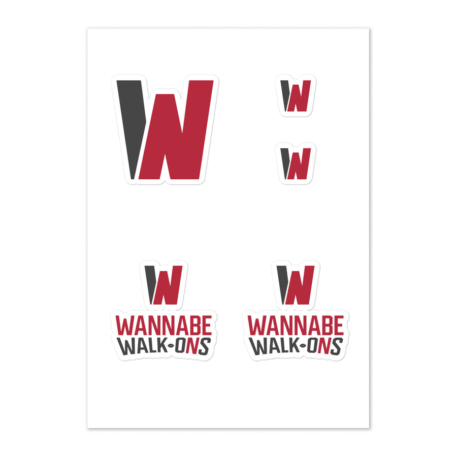 Wannabe Walk-Ons | Sticker sheet
