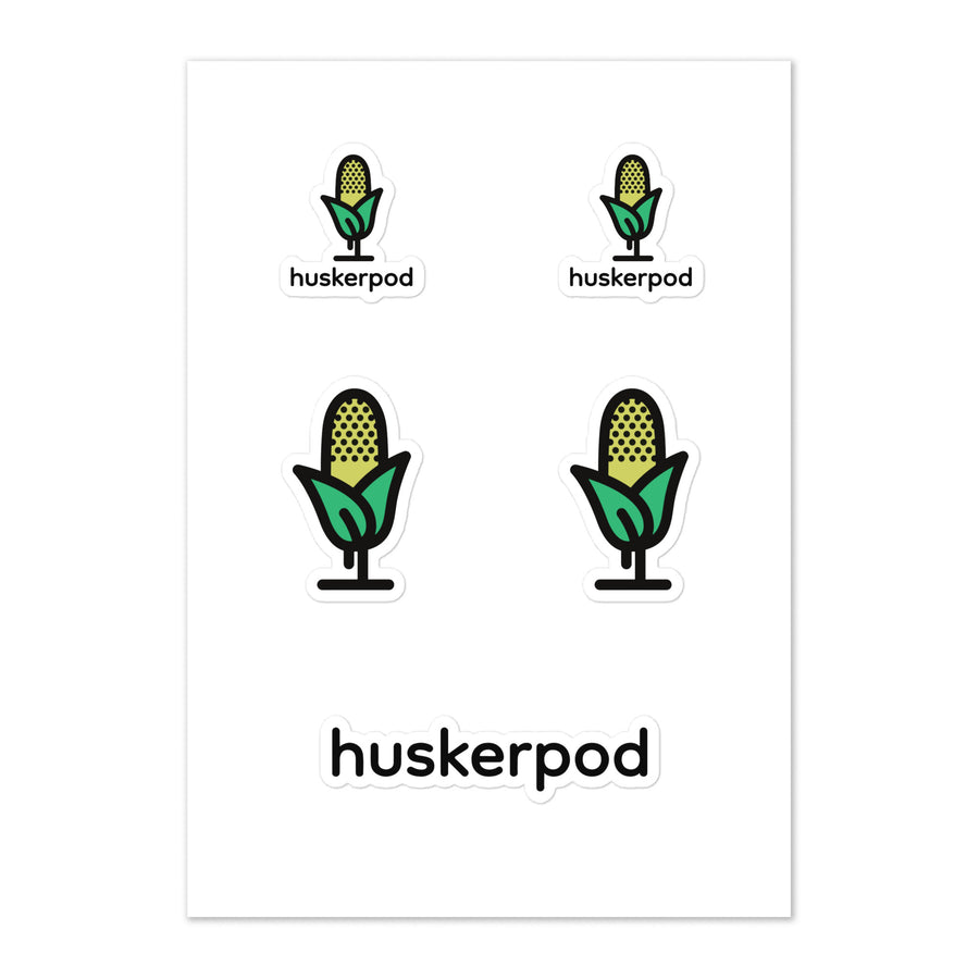 Huskerpod | Sticker sheet
