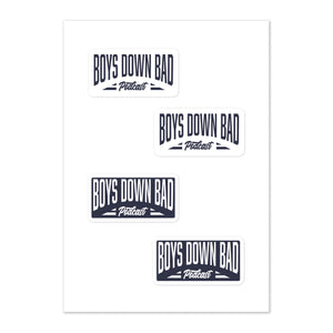 Boys Down Bad | Sticker sheet