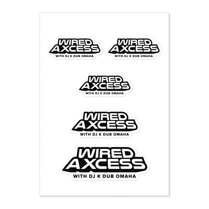 Wired Axcess | Sticker sheet