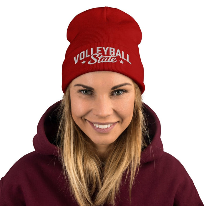 Volleyball State | Namesake | Embroidered Beanie