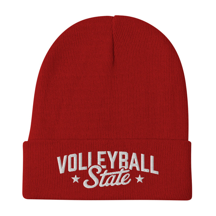 Volleyball State | Namesake | Embroidered Beanie