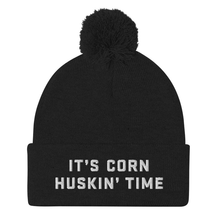 Hurrdat Sports | Corn Huskin' | Pom-Pom Beanie