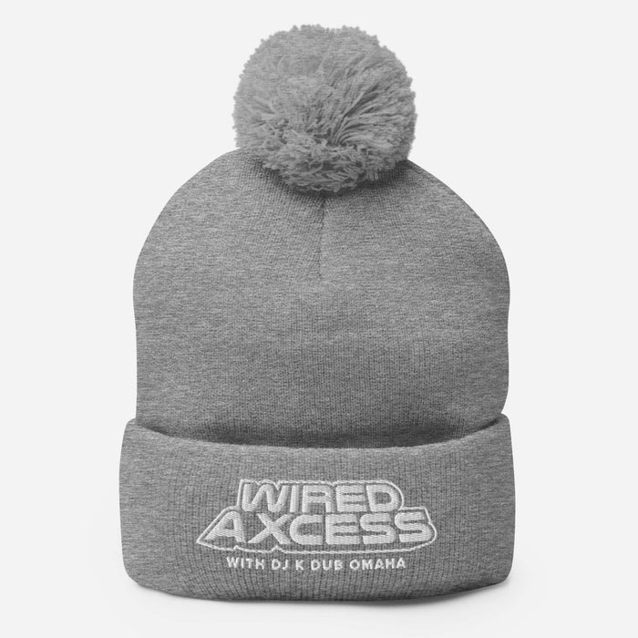 Wired Axcess | Pom-Pom Beanie