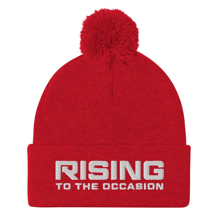 Rising to the Occasion | Pom-Pom Beanie