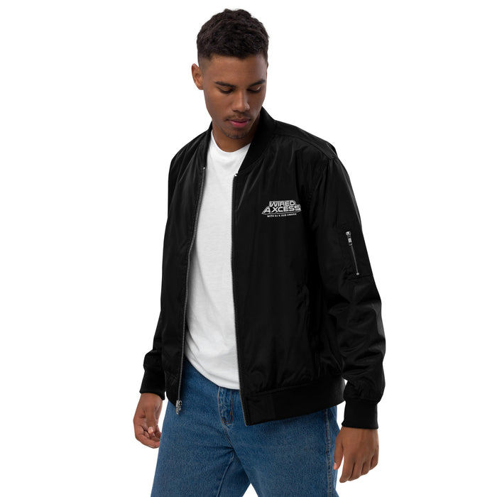 Wired Axcess | Premium recycled bomber jacket
