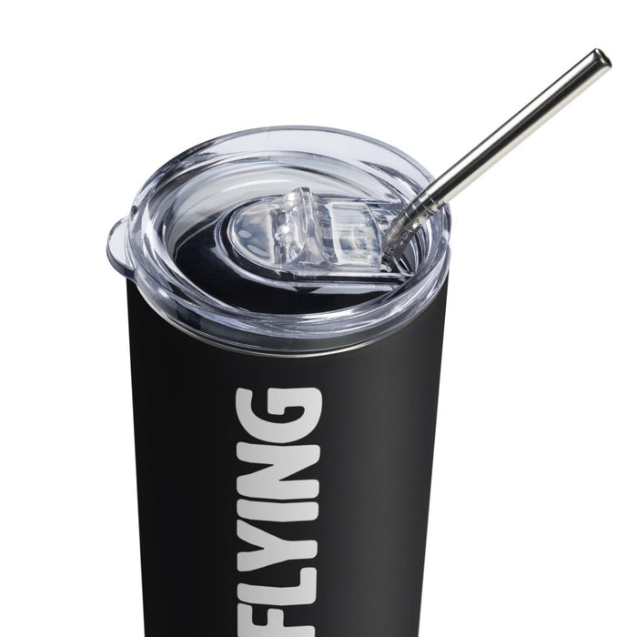 30, Flirty, and Flying | Stainless steel tumbler