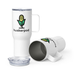 Huskerpod | Travel mug with a handle