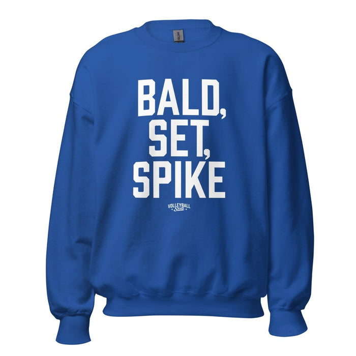 Volleyball State | Bald Set Spike | Unisex Sweatshirt