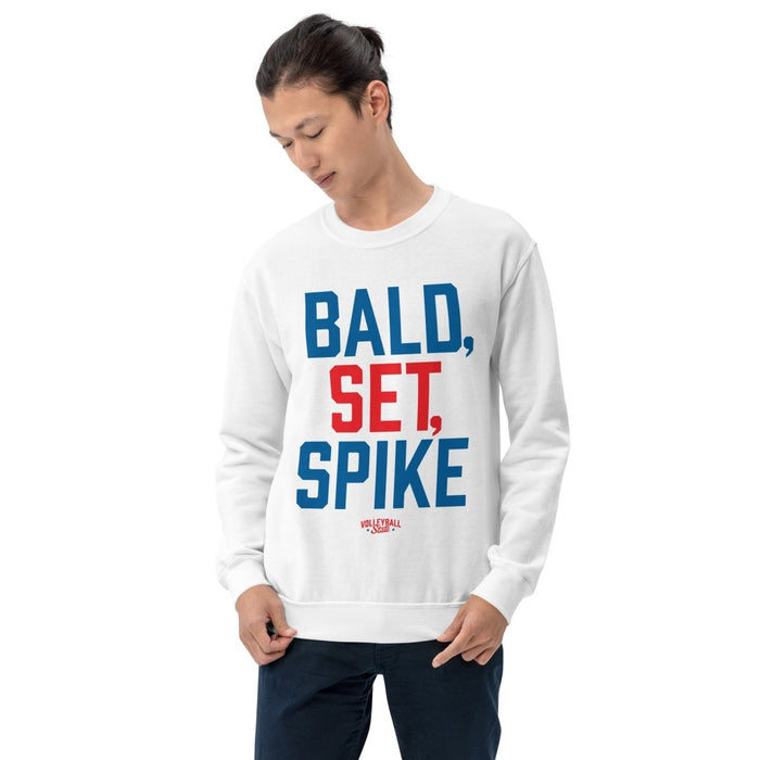 Volleyball State | Bald Set Spike | Unisex Sweatshirt