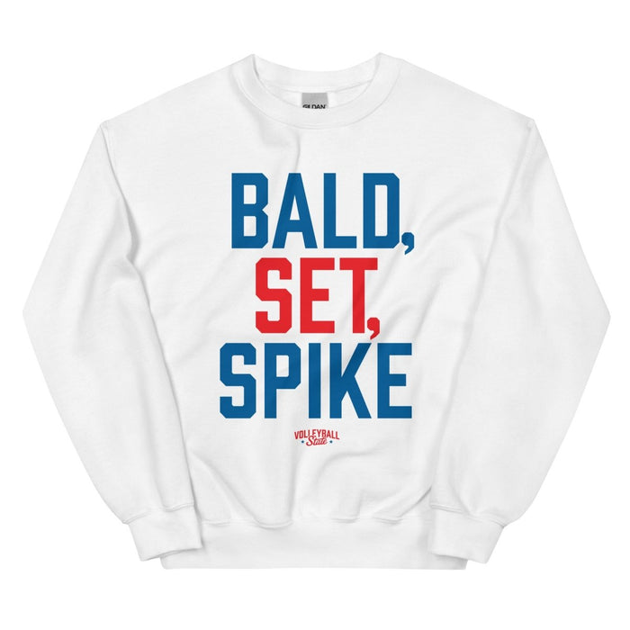 Volleyball State | Bald Set Spike | Unisex Sweatshirt