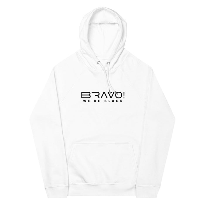 Bravo! We're Black | Unisex eco raglan hoodie