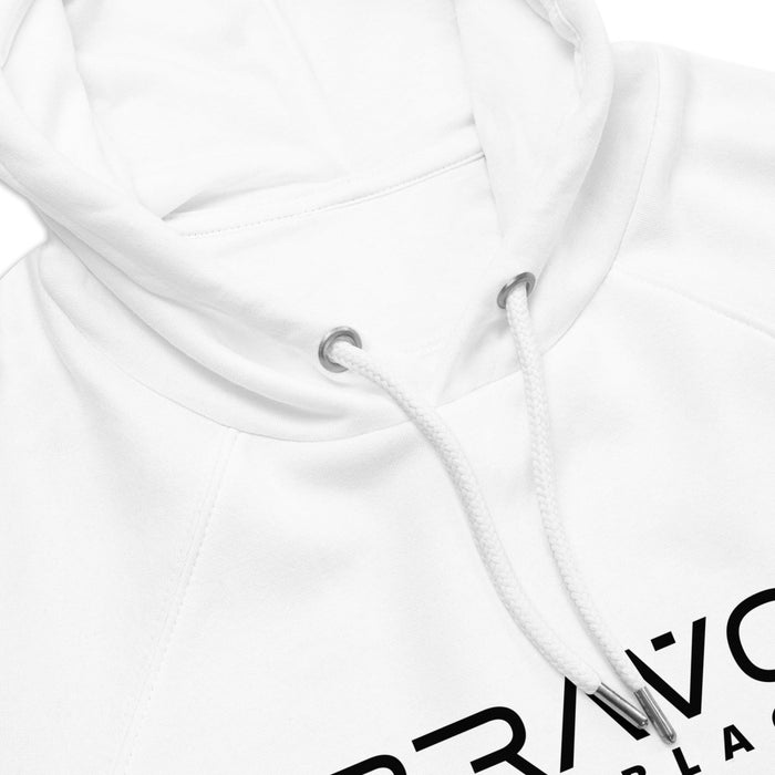 Bravo! We're Black | Unisex eco raglan hoodie