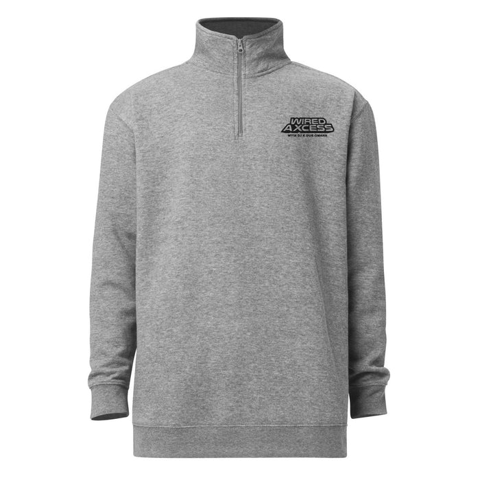 Wired Axcess | Grey Unisex fleece pullover