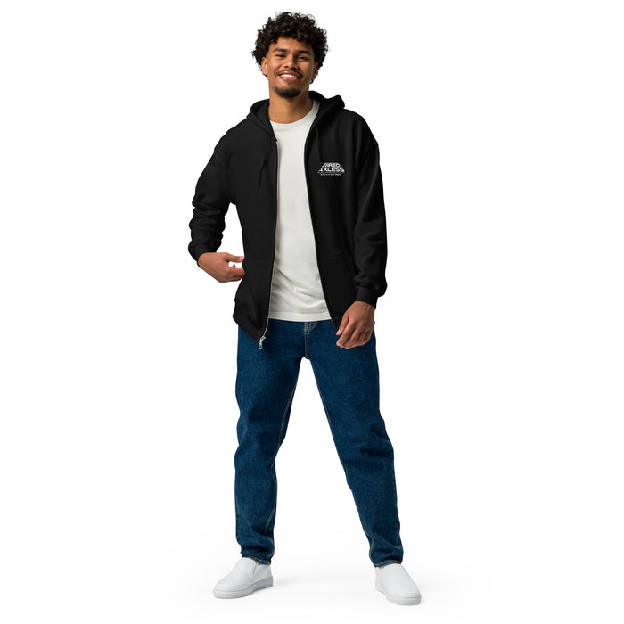 Wired Axcess | Unisex heavy blend zip hoodie