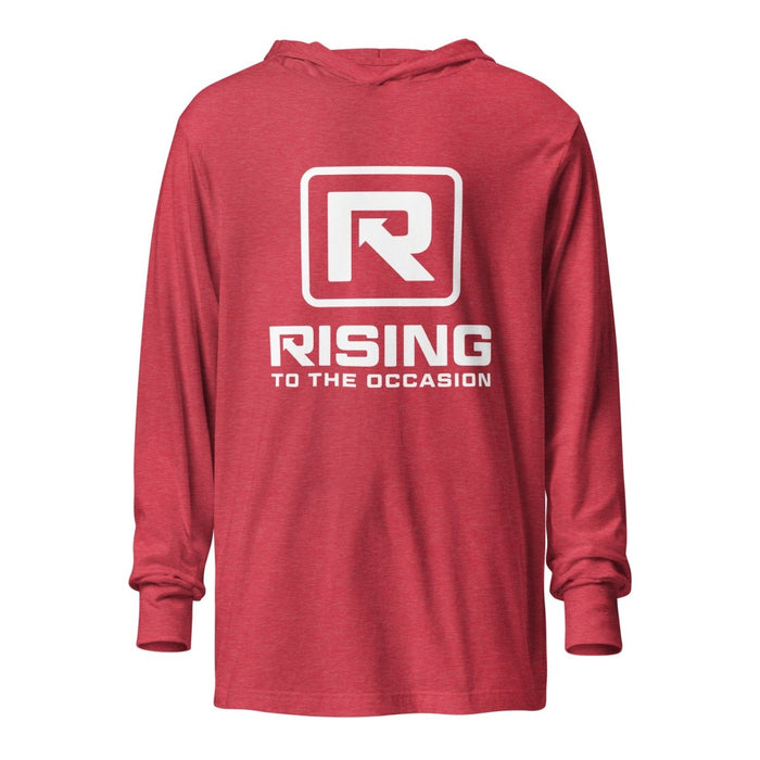 Rising to the Occasion | Hooded long-sleeve tee