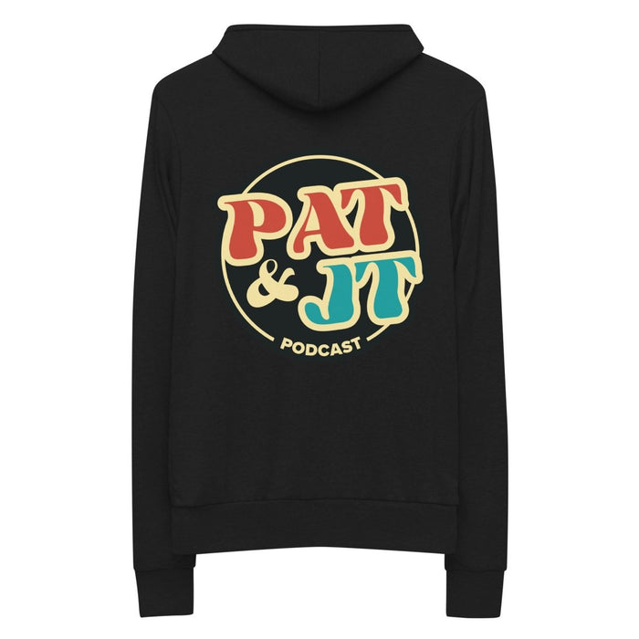 Pat & JT | Unisex zip hoodie