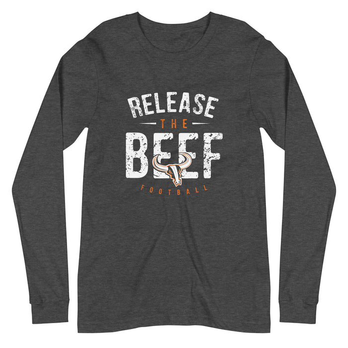 Omaha Beef Football | Release The Beef | Unisex Long Sleeve Tee