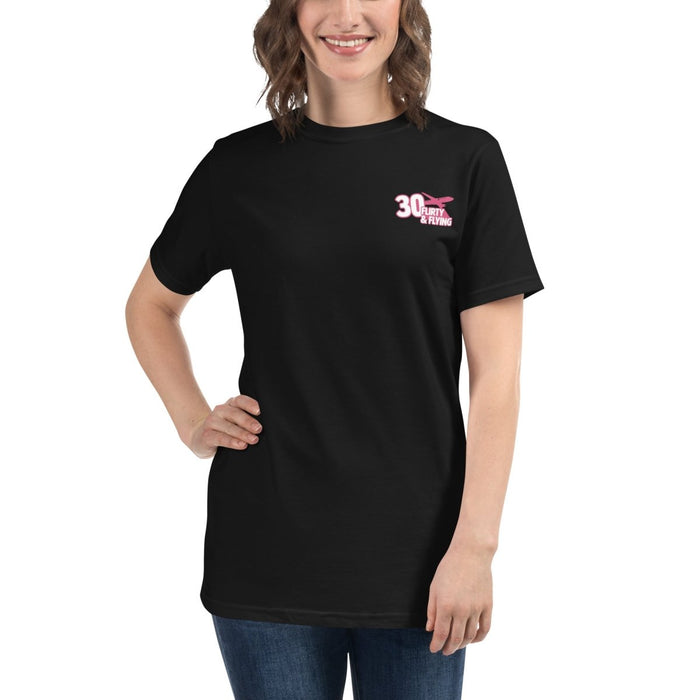 30, Flirty, and Flying | Unisex Organic T-Shirt