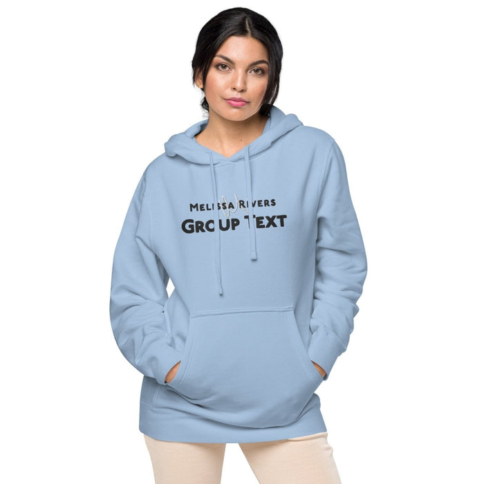 Melissa Rivers' Group Text Podcast | Pigment-Dyed Premium Hoodie