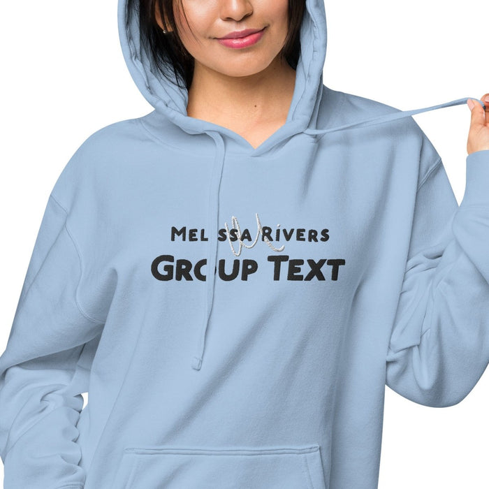 Melissa Rivers' Group Text Podcast | Pigment-Dyed Premium Hoodie