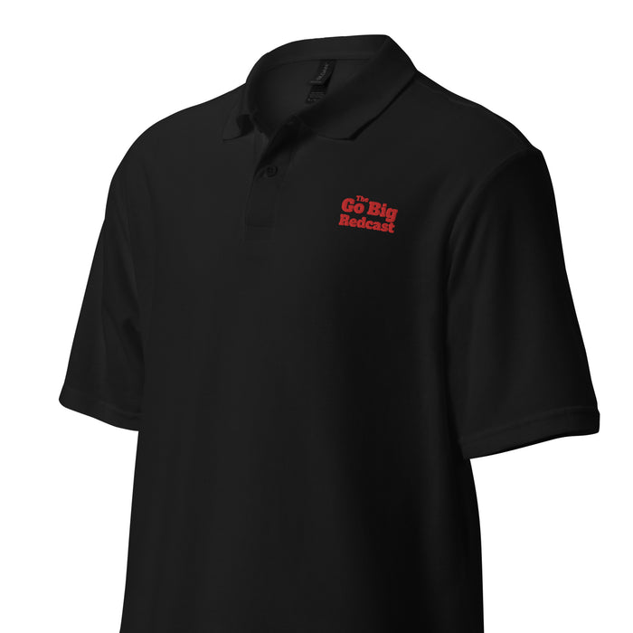 Go Big Redcast | Unisex pique polo shirt