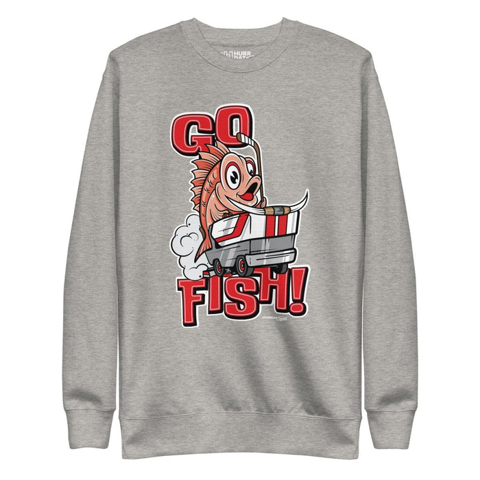 Hurrdat Sports | Go Fishing | Unisex Premium Sweatshirt