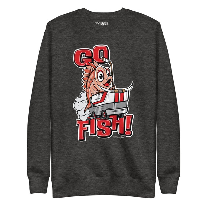 Hurrdat Sports | Go Fishing | Unisex Premium Sweatshirt