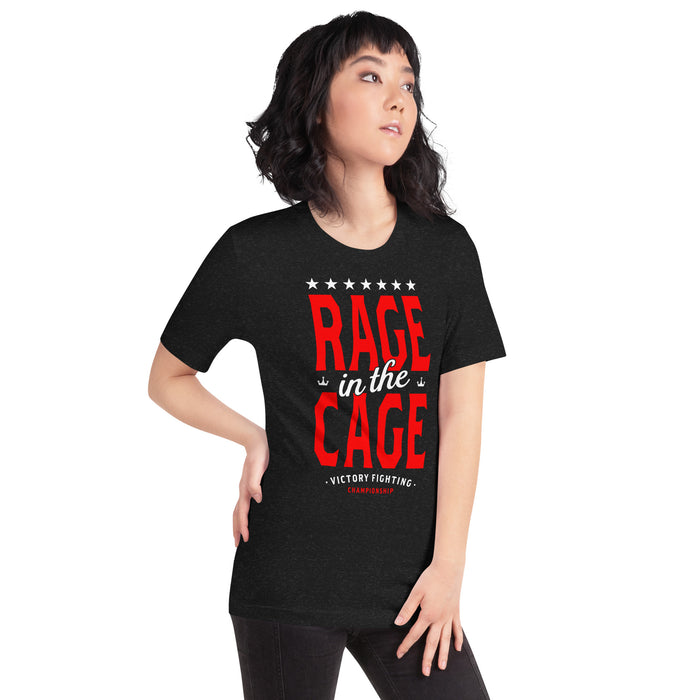 Victory Fighting Championship | Rage In The Cage Logo | Unisex T-shirt