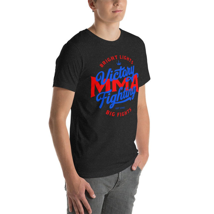 Victory Fighting Championship | Red & Blue MMA Logo | Unisex T-shirt