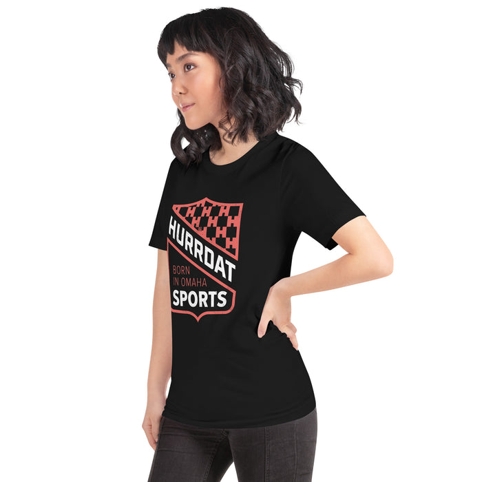 Hurrdat Sports | Logo Shield | Unisex t-shirt