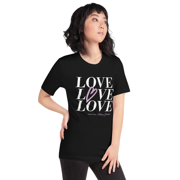 Turning The Tables | Love | Unisex t-shirt