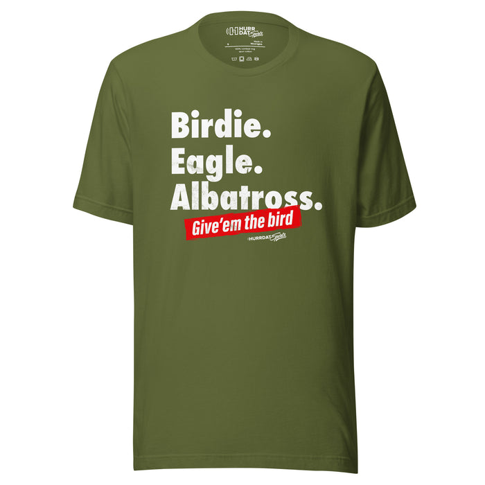 Hurrdat Sports | Give'em the Bird Golf Tee | Unisex t-shirt