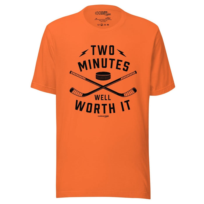 Hurrdat Sports | 2 Minutes Hockey Penalty Well Worth It | Unisex t-shirt