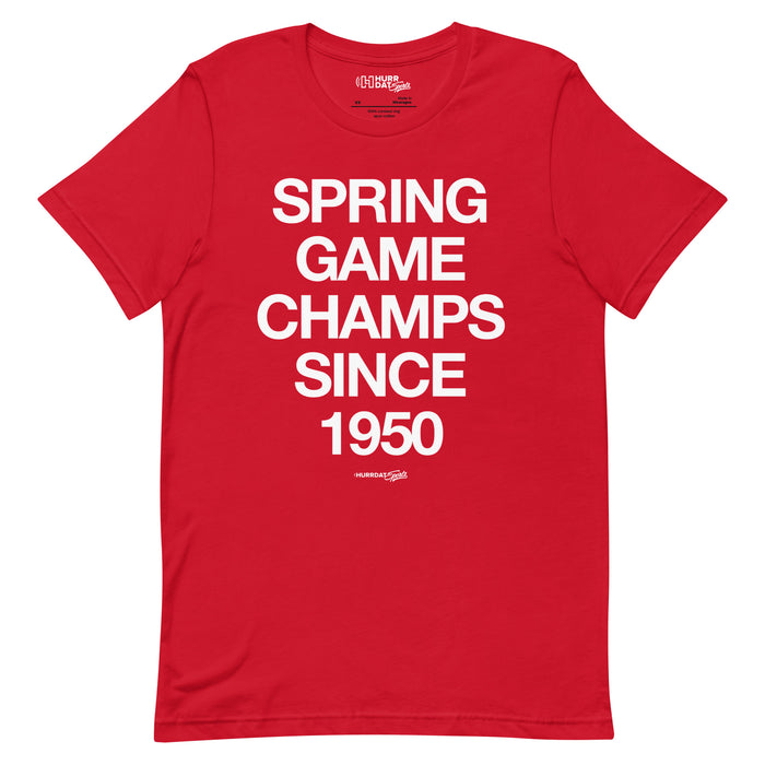 Hurrdat Sports | Nebraska Spring Game Champs | Unisex t-shirt